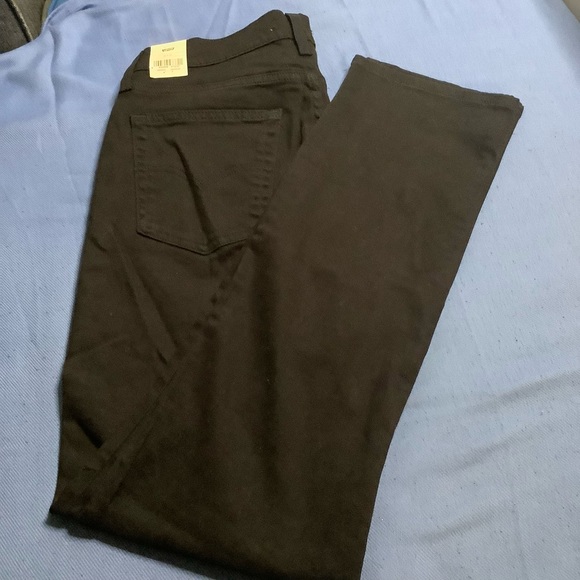 Levi's 724 High-Rise Slim Straight Black Jeans Size 32X32 NWT - Picture 3 of 9